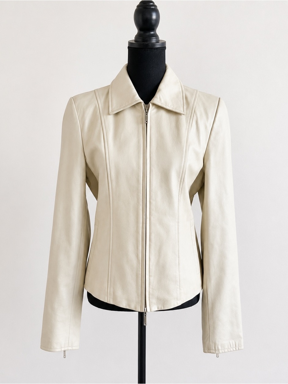 VINTAGE Pamela McCoy Genuine Leather Jacket ~ Small ~ Incredible Condition!
